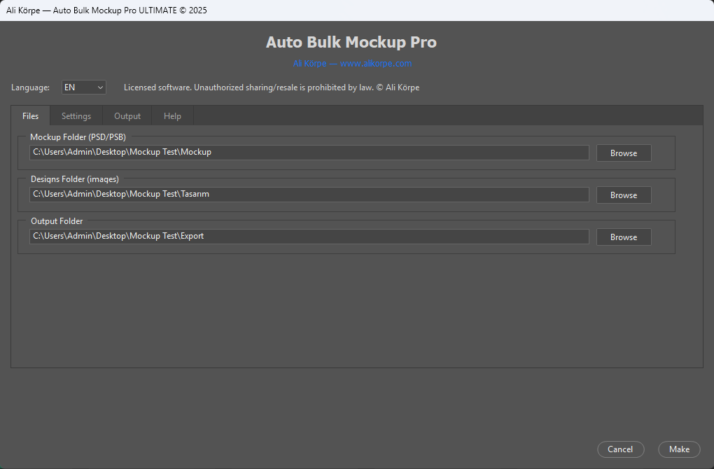 Auto Bulk Mockup Pro ekran görüntüsü 1